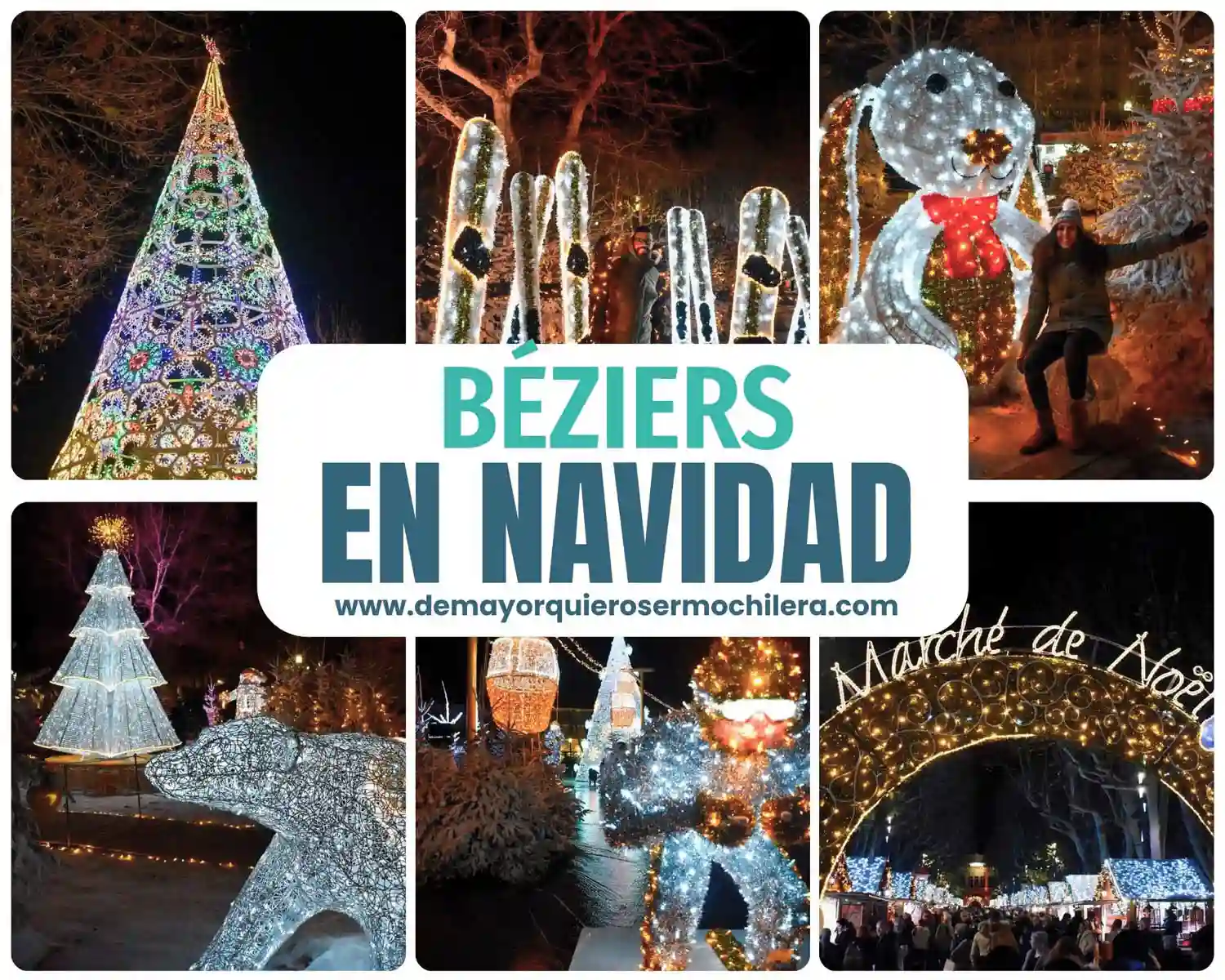 Mercado navideño de Béziers