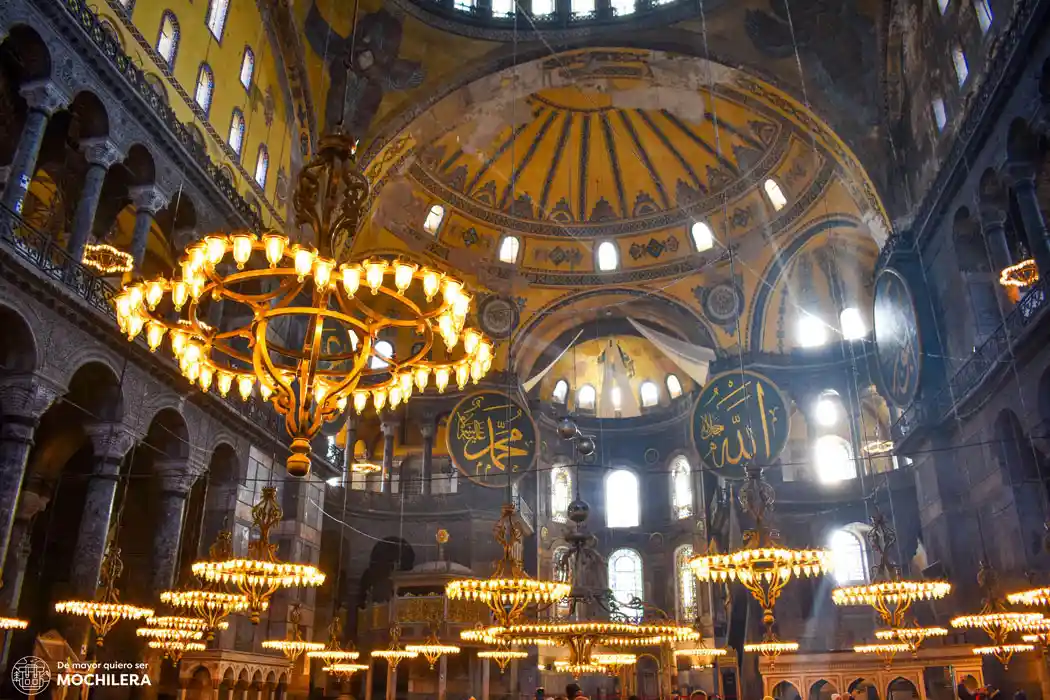 Entrada Santa Sofía, Estambul