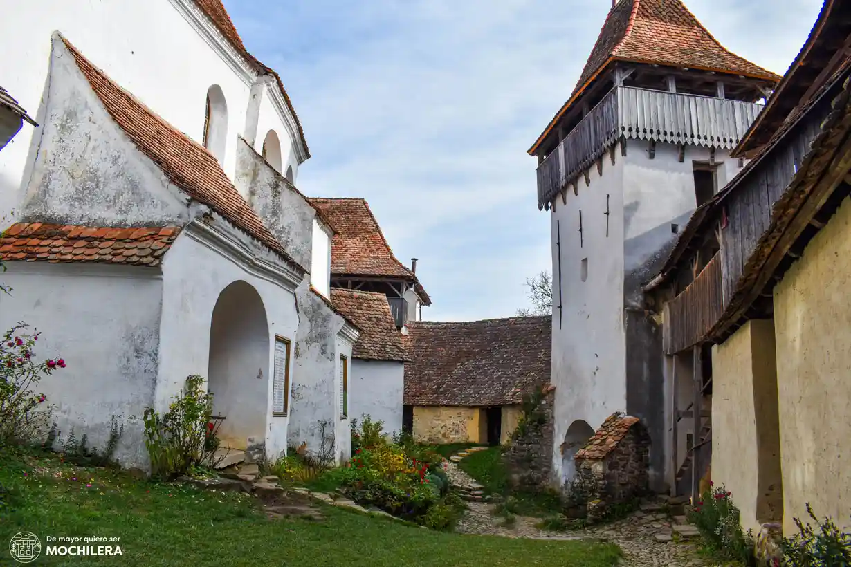 Iglesia fortificada de Viscri, Rumanía
