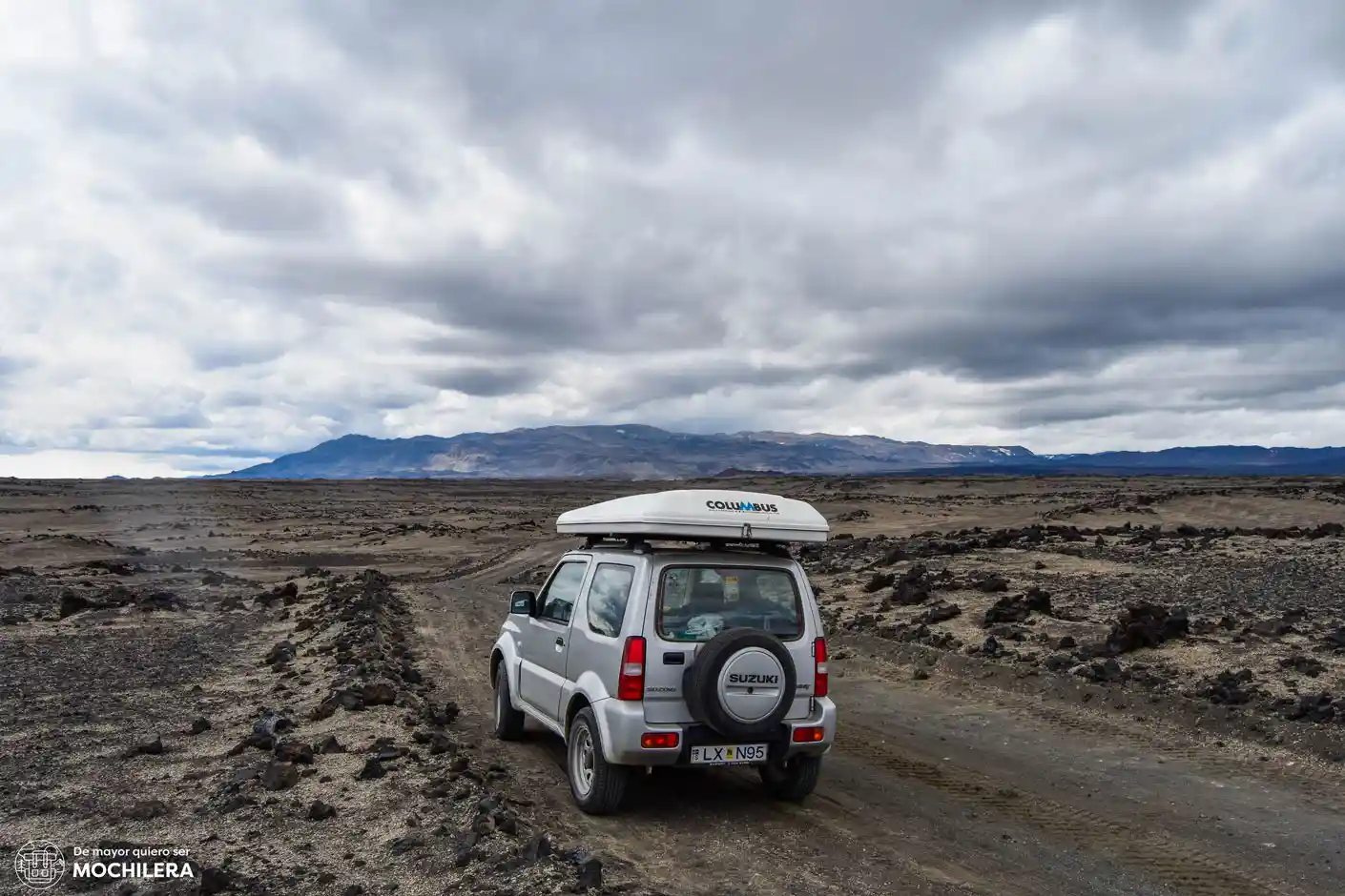 Carretera al volcán Askja, Islandia
