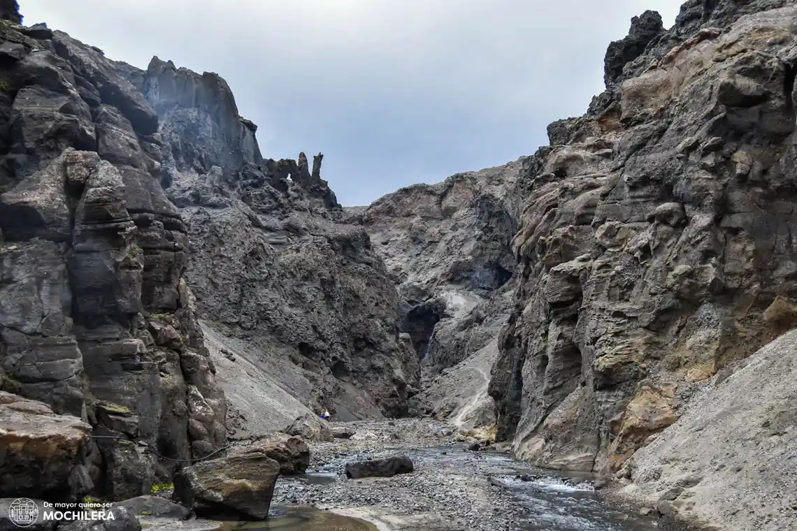 Drekagil, volcán Askja