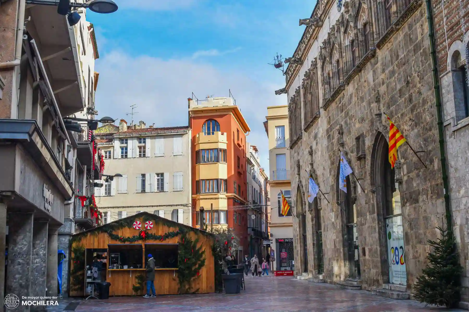 Place de la Loge en Navidad, Perpignan