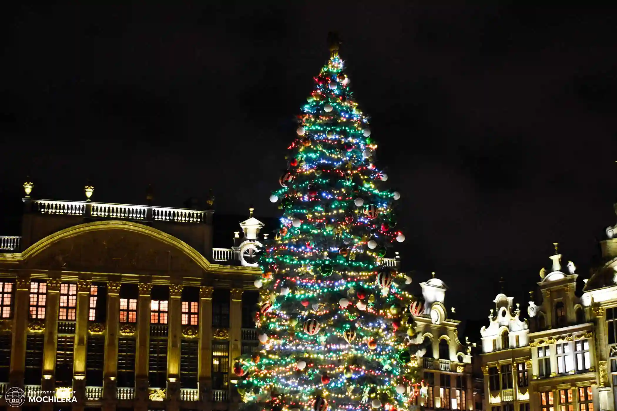 Árbol de Navidad de la Grand Place, Bruselas