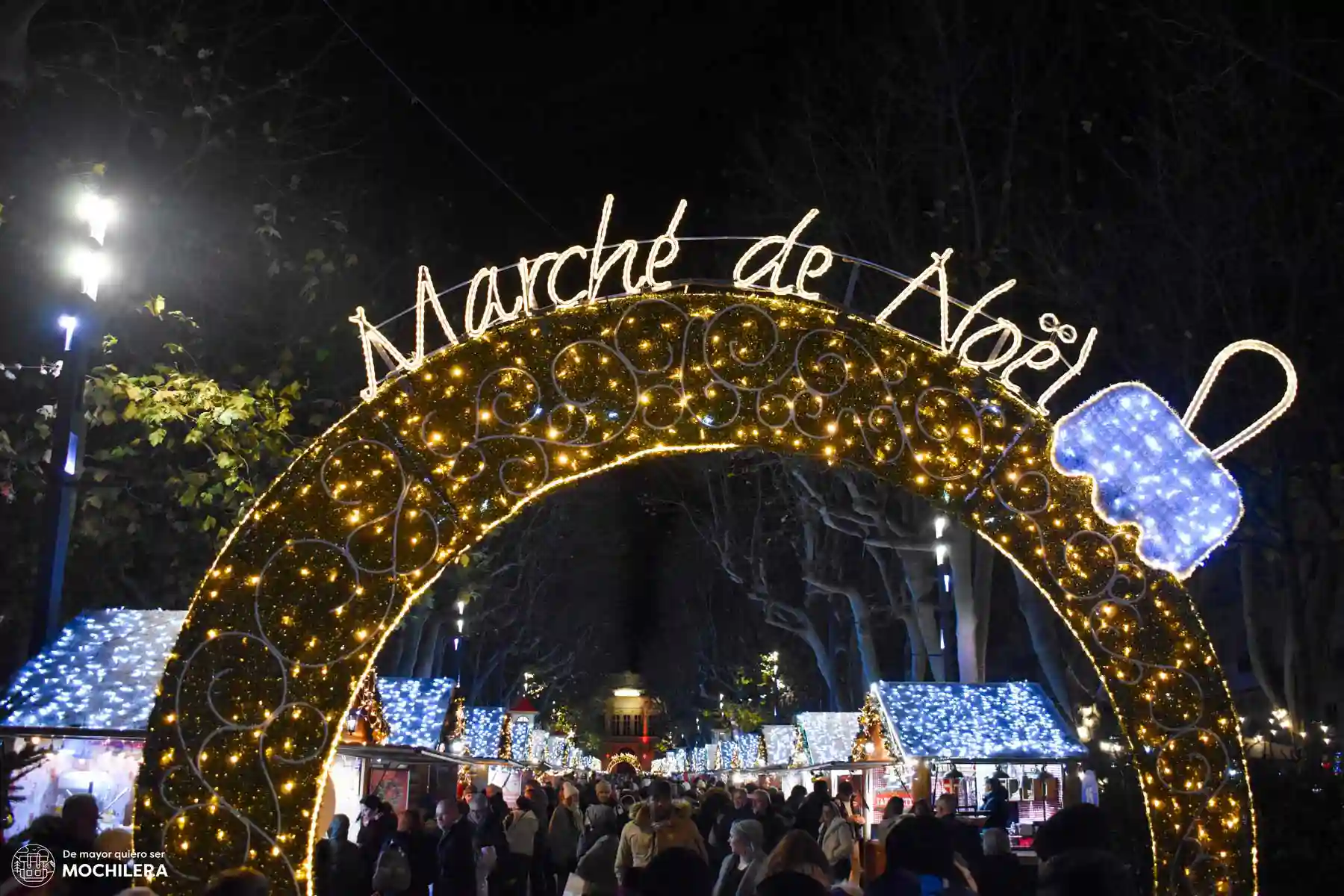 Mercado navideño de Béziers