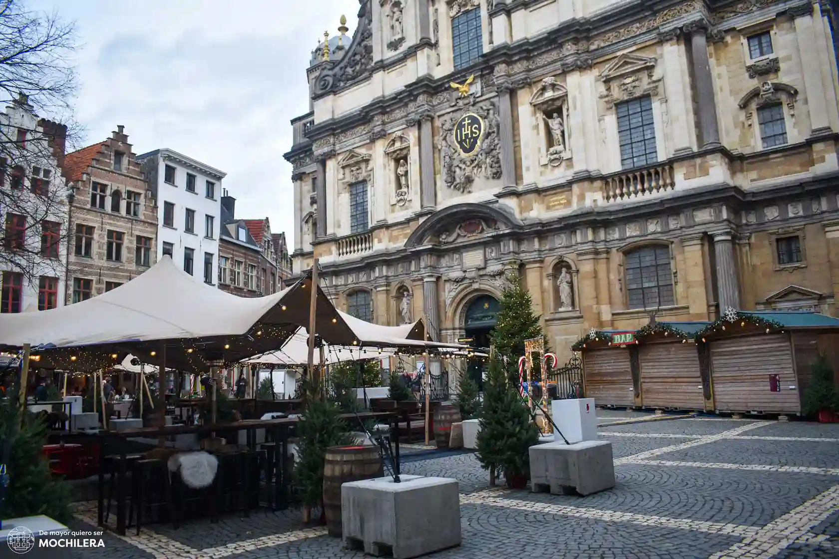 Mercado en Hendrik Conscienceplein, Amberes