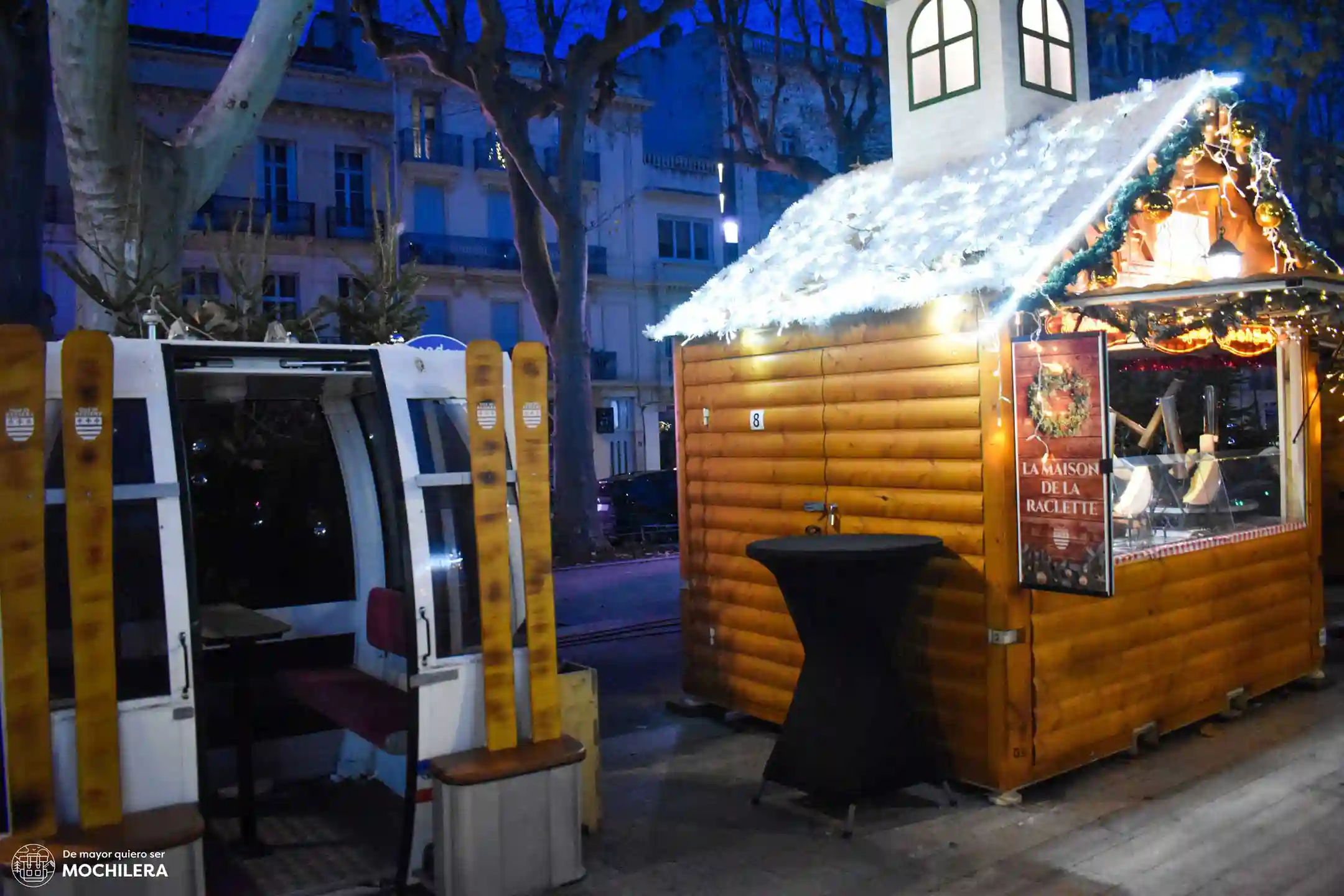 Mercado navideño de Béziers