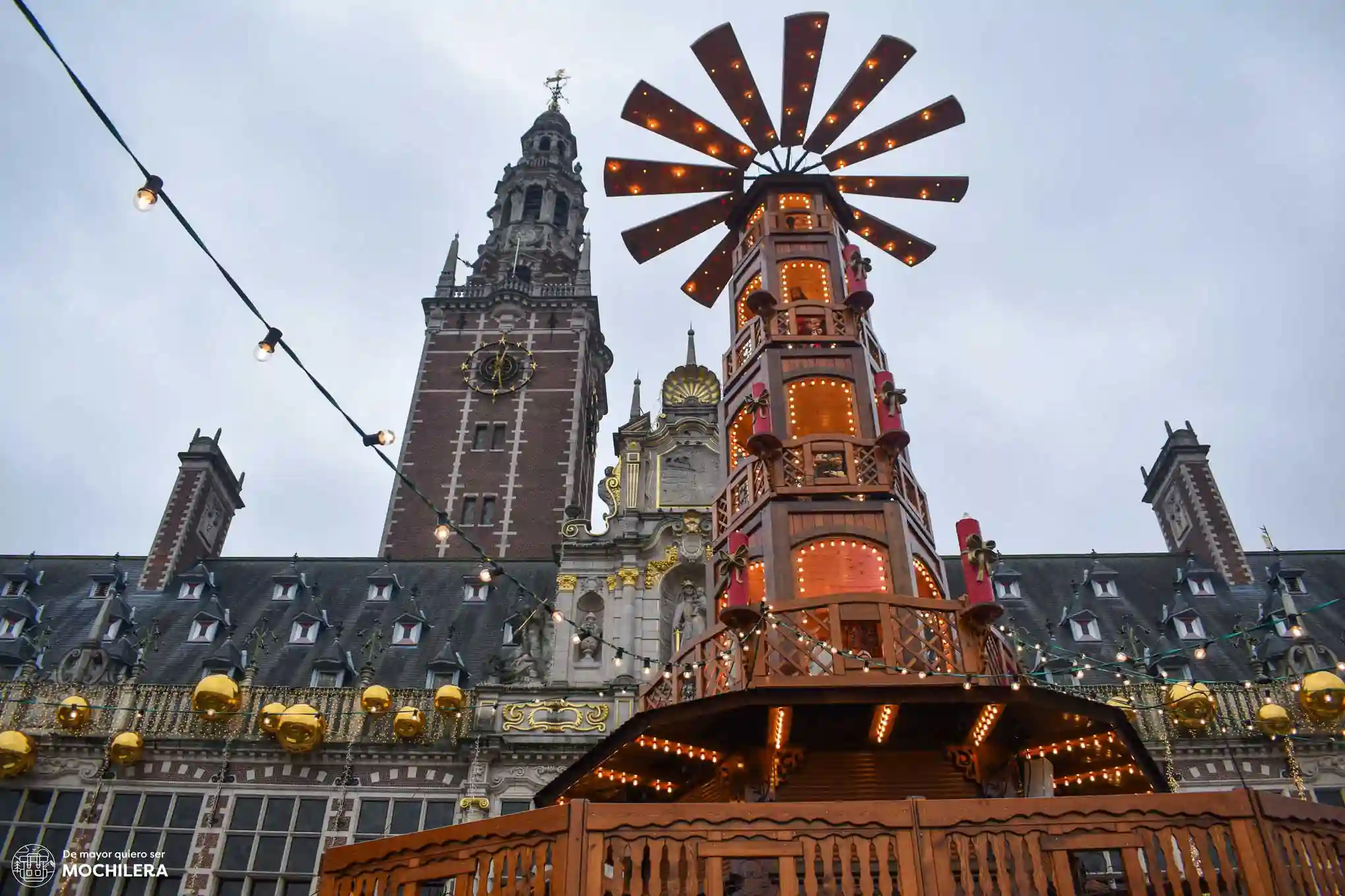 Ladeuzeplein, Lovaina en Navidad