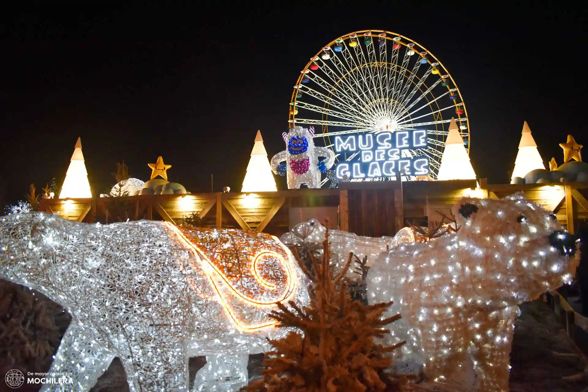 Museo de hielo en Le Village de Nöel Le Barcarès