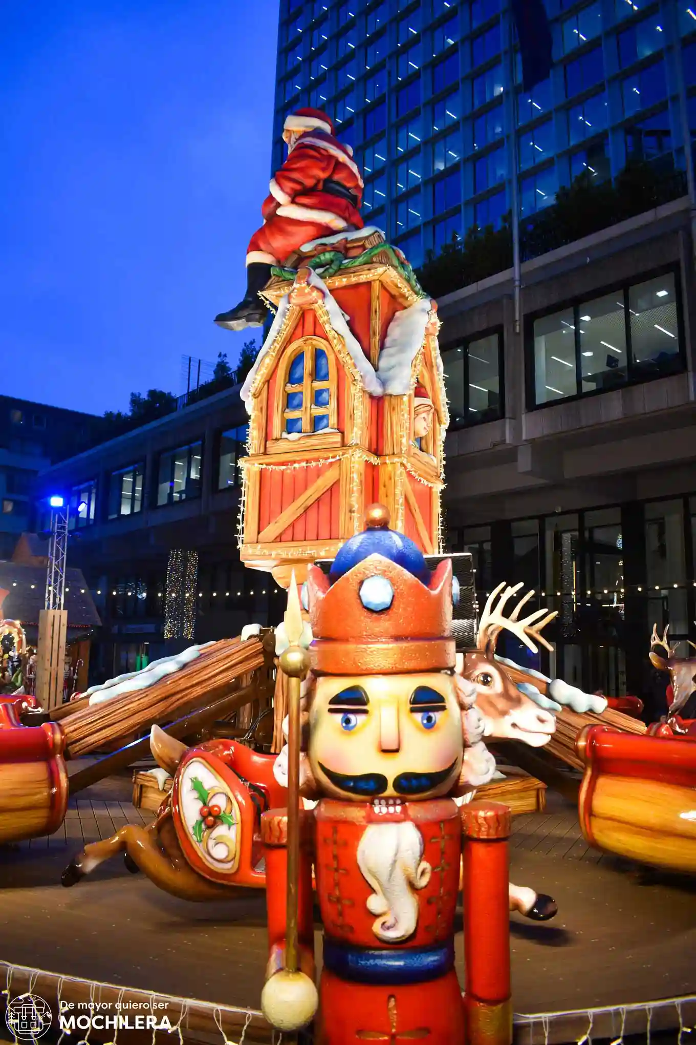 Tiovivo Santa's Reinder, Bruselas