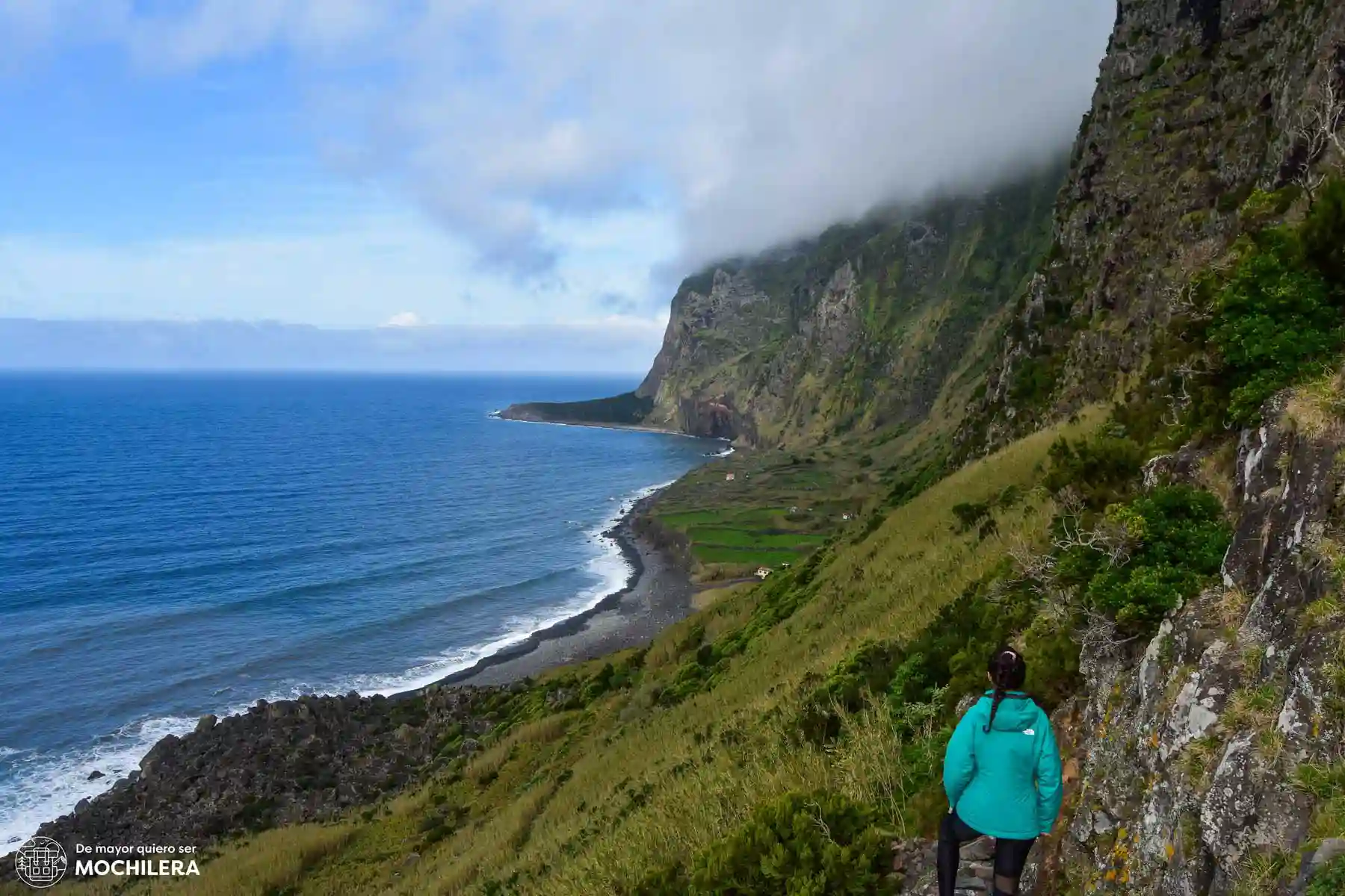 Fajã Lopo de Vaz, Flores