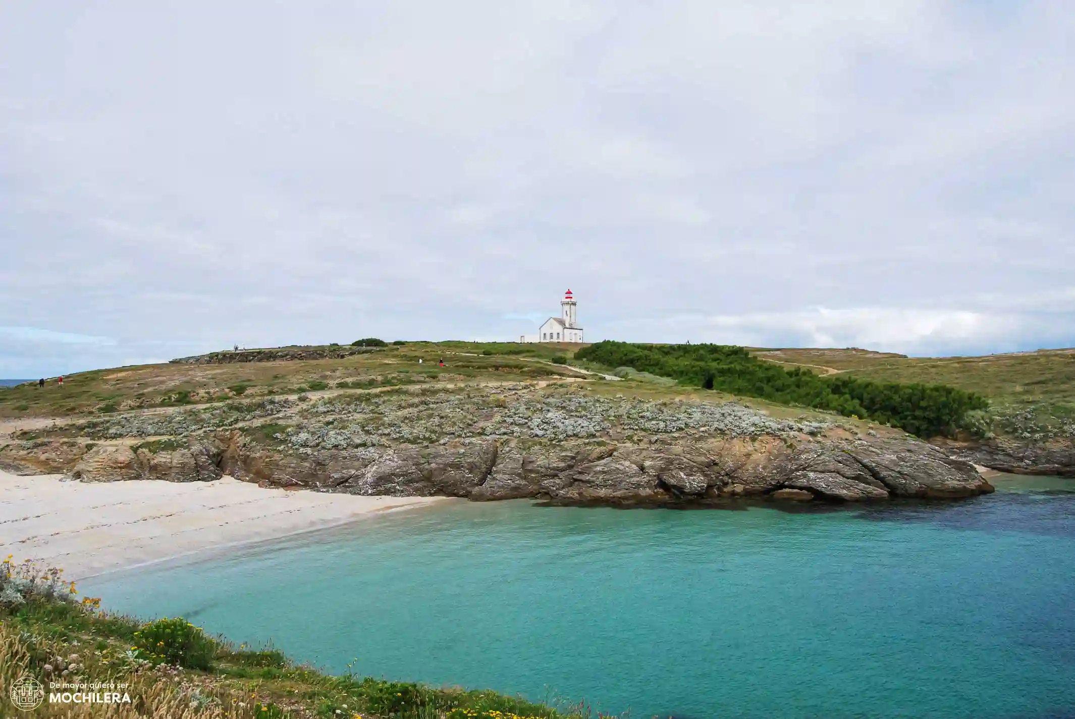Faro de Pointe de Poulans, Belle-Île-en-Mer