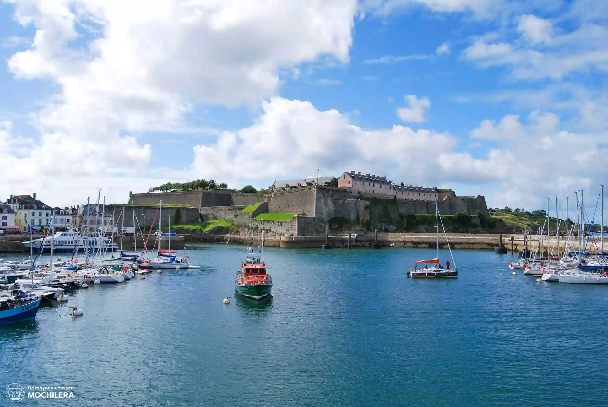 Puerto y fortaleza en Le Palais, Belle-Île-en-Mer